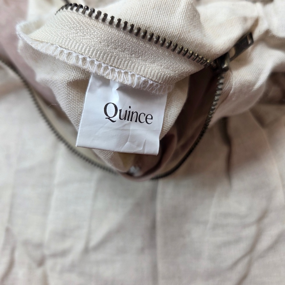 NWT QUINCE Chunky Hand Knit Wool Pillow Cover 6159 - Picture 7 of 8